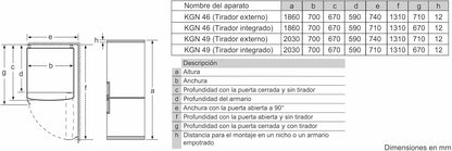 Bosch Serie 4 – XXL NoFrost-Kühl-Gefrierkombination 438 L