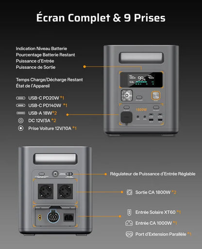 AFERIY P180 Pro – Tragbare Powerstation